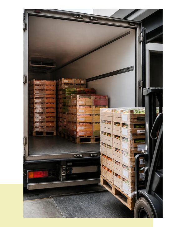 Перевозка сельхозпродукции на паллетах с доставкой в Можгу